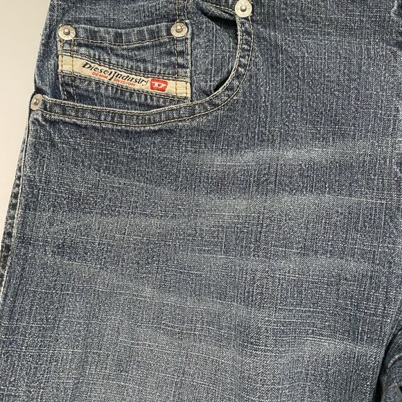 Diesel Industry SZ 32 Jeans Denim Womens RN93243 Flared Leg‎ Vintage - Picture 4 of 16